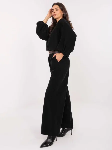 Pantaloni Italy Moda negru