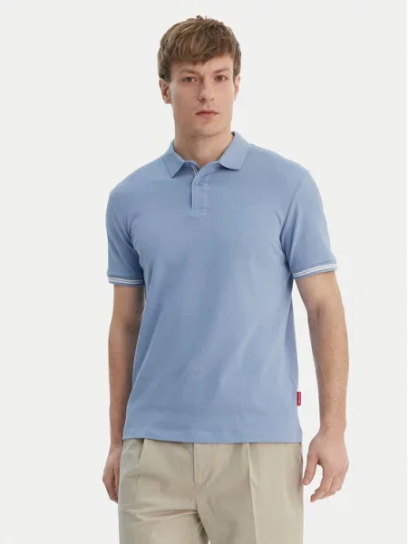 JOOP! Jeans Polo marškinėliai 15 Žydra Modern Fit