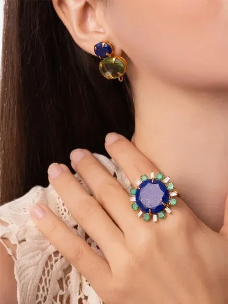 Cercei Bounkit Jewelry argintiu