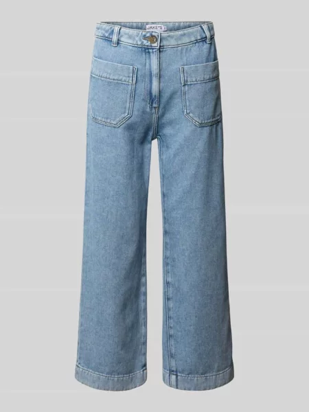 Jeansy ze skróconą nogawką z nakładanymi Jake*s Casual