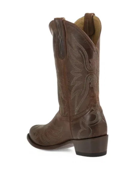 Botine Mexicana din piele maro