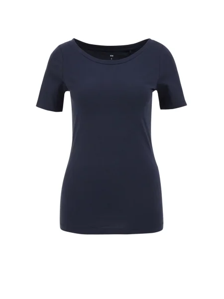 WE Fashion Tricou închis albastru