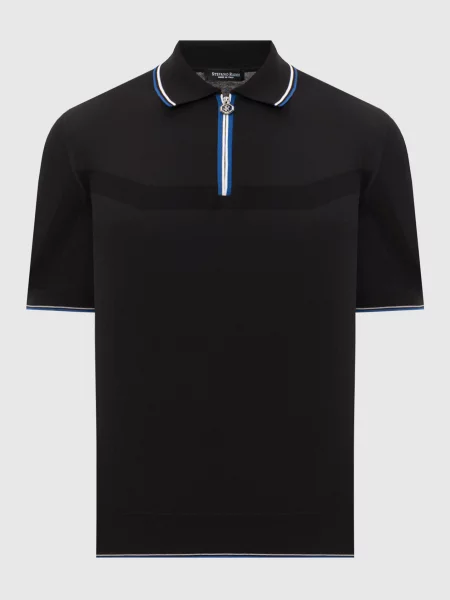 Поло Stefano Ricci черное
