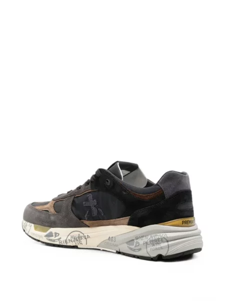 Sneakerși Premiata din piele gri
