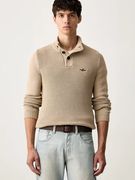 Aeronautica Militare Pulover bej