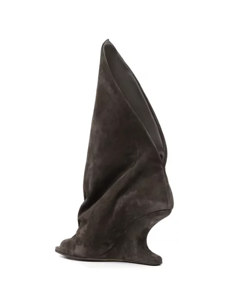 Sandale Rick Owens cu vârf deschis maro