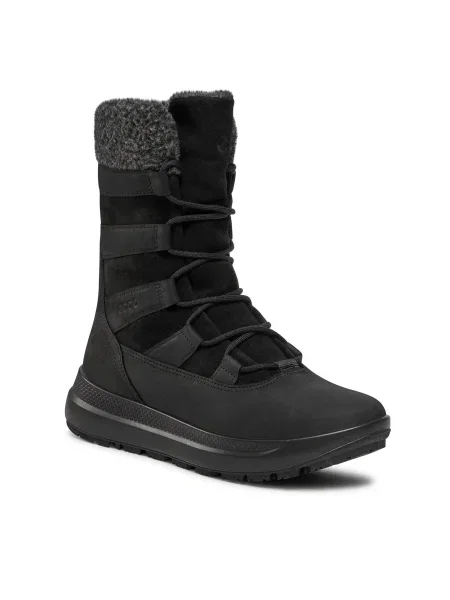 Bokacsizma ECCO Solice Waterproof Black fekete