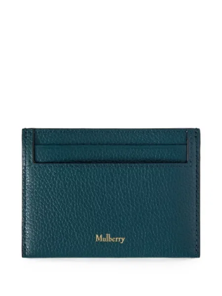 Portofel Mulberry din piele albastru