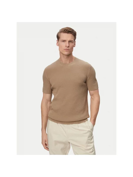 JOOP! Jeans T-shirt Sandero Svijetlo Regular Fit bež