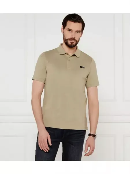 Calvin Klein Polo | stretch pique bej