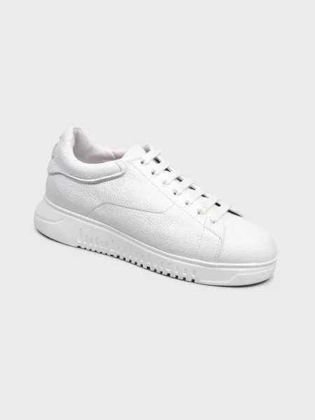 Кеды Emporio Armani белые