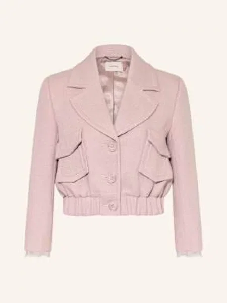 Dorothee Schumacher Blezer Layered Coolness rosa fioletowa