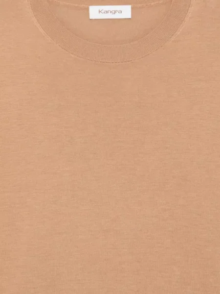 Tricou Kangra tricotate cu decolteu rotund