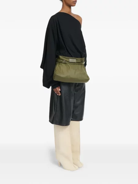 Body Mm6 Maison Margiela cu autograf verde