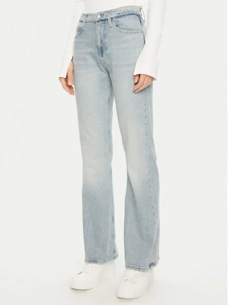 Calvin Klein Jeans Blugi Authentic celest Bootcut Fit albastru