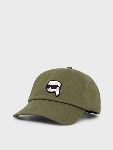 Кепка Karl Lagerfeld зеленая