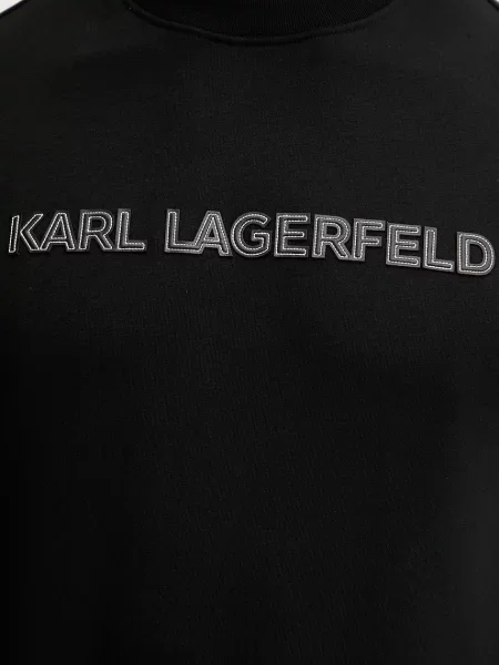 Однотонный свитер Karl Lagerfeld черный