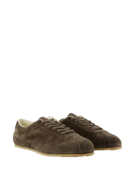 Sneakerși Common Projects din piele de căprioară maro