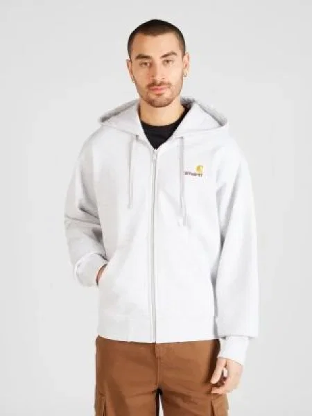 Carhartt WIP Hanorac gri deschis