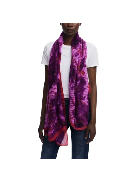 Fular Desigual violet