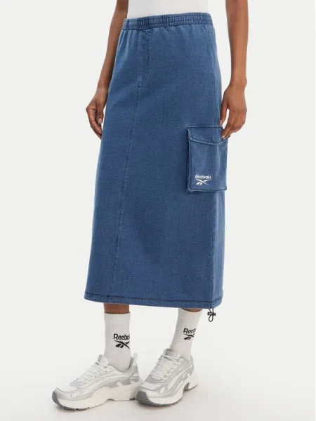 Reebok Fustă midi Naida albastru