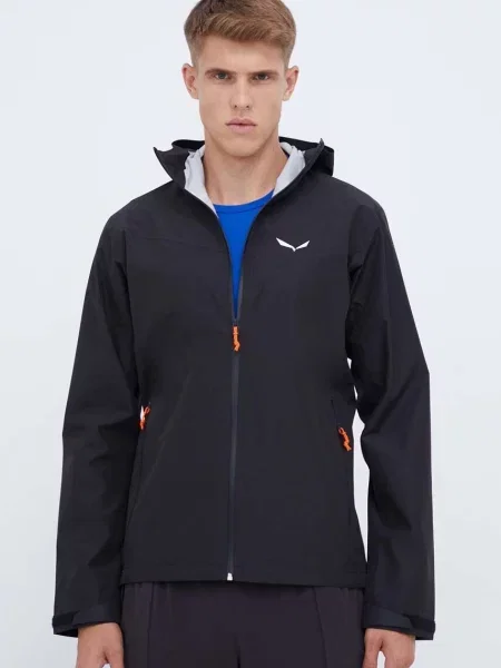 Яке за спортове на открито Salewa Puez Aqua 4 PTX черно