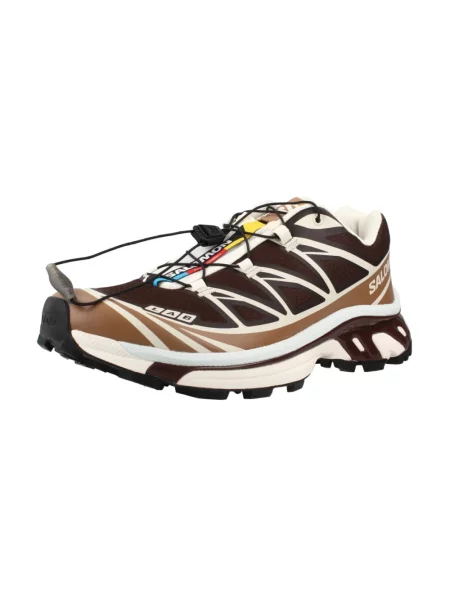 Sneakersy Salomon brązowe