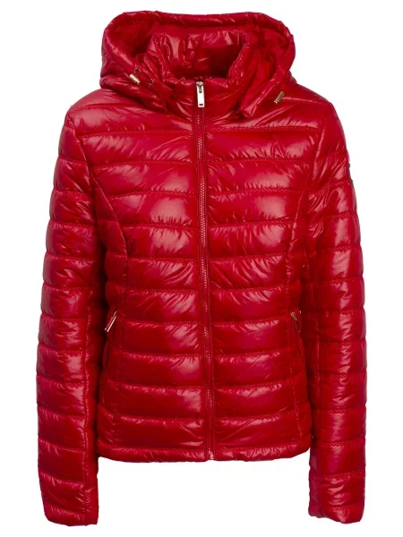 Influencer Geacă de iarnă roșu