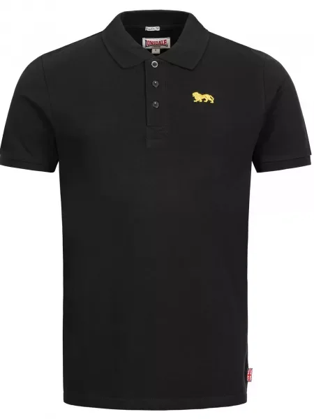 LONSDALE Tricou Whalton galben negru