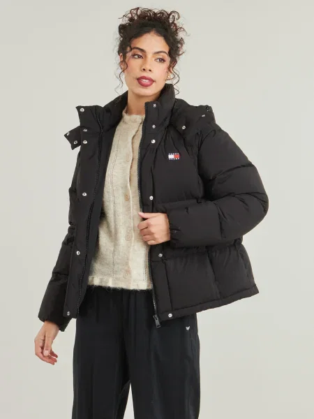Džínsová bunda Tommy Jeans čierna