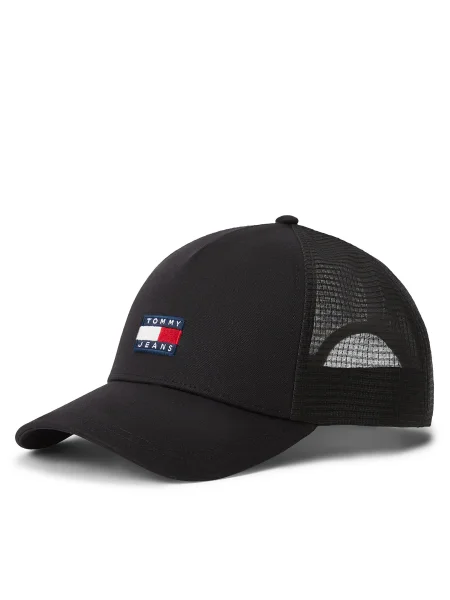 Tommy Jeans Șapcă baseball HERITAGE negru