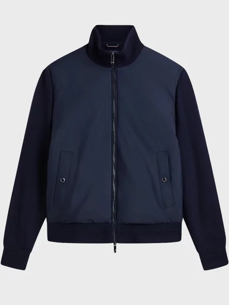 Шерстяная куртка Tommy Hilfiger синяя
