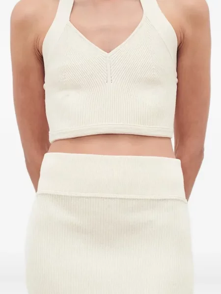 Top Wardrobe.nyc cu gât halter