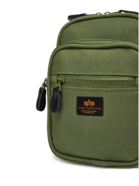 ALPHA INDUSTRIES Taška přes rameno olivová zelená