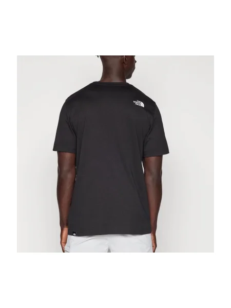 THE NORTH FACE Tricou EASY gri deschis alb negru