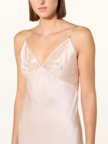 Chantelle Negliż Idyll Z Satyny pink różowa