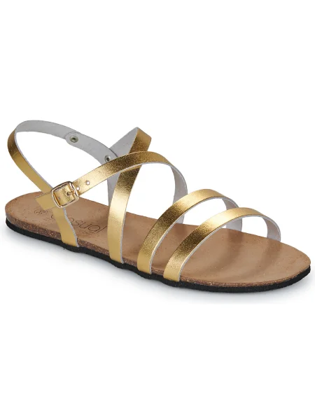 Pantofi Casual Attitude casual auriu