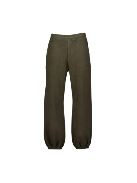 Spodnie Alexander Mcqueen z logo zielone