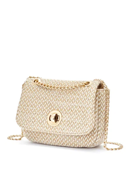 VIVANCE Torba za čez ramo bež