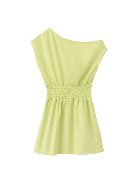 MANGO KIDS Rochie VIRGINIA măr verde