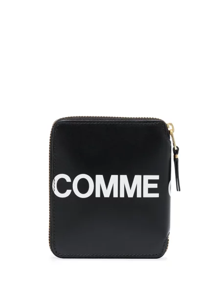 Raštuotas piniginė Comme Des Garçons Wallet juoda