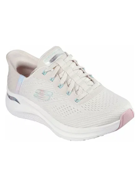Sneakersy Skechers beżowe