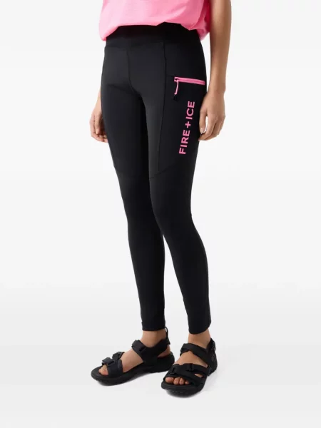 Leggings Bogner Fire+ice cu imagine negru