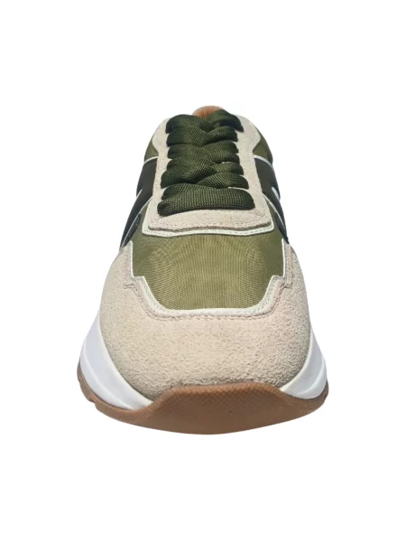 Sneakersy Alexander Smith skórzane zielone