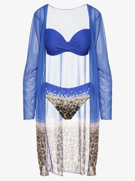 Costum de baie bikini Paselina albastru