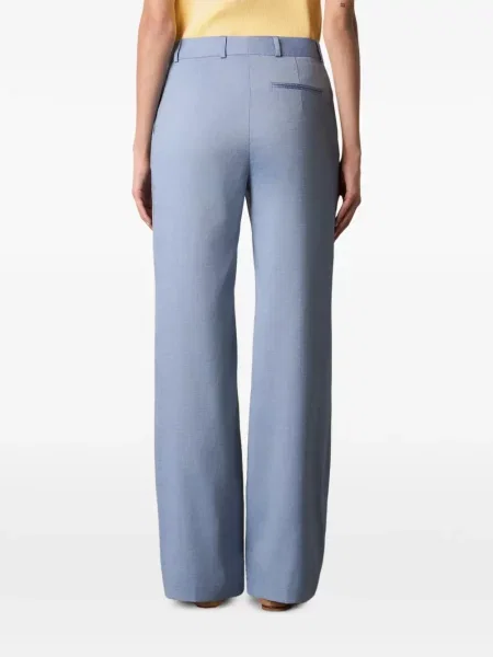 Pantaloni cu picior drept Brooks Brothers albastru