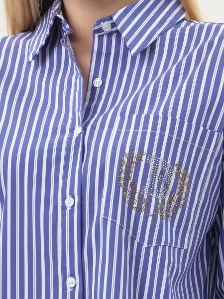 Сорочка Roberta Biagi синя