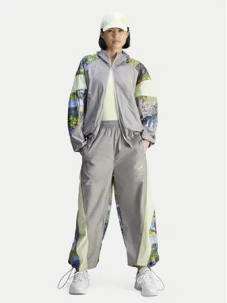 Adidas Mikina Stella McCartney Earth Collage šedá