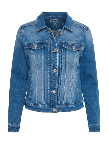 Cream Geacă de primăvară-toamnă Rota denim albastru