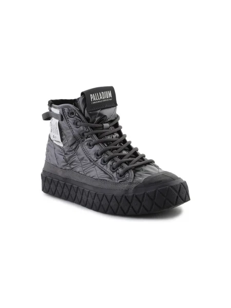 Pantofi Palladium cu șireturi gri